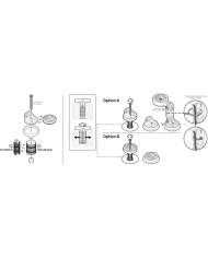 SOPORTE NAVEGADOR  BEELINE MOTO II FORK STEM MOUNT