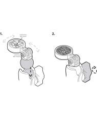 SOPORTE DE NAVEGADOR BEELINE MOTO II BALL MOUNT ADAPTER