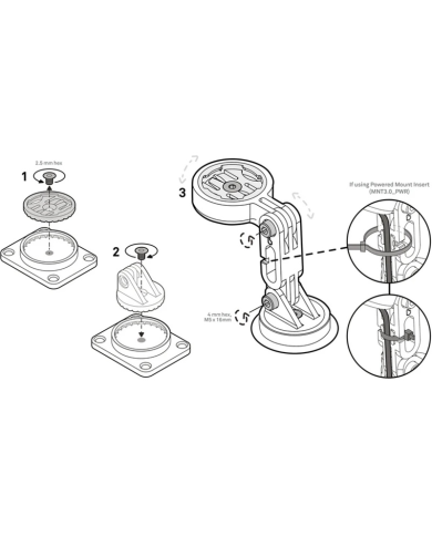 SOPORTE DE NAVEGADOR BEELINE MOTO II MODULAR HEAD EXTENDER KIT