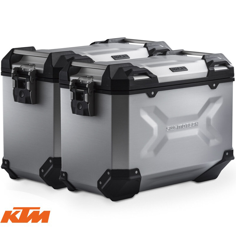 PACK MALETAS LATERALES + BOLSAS + SOPORTES SW-MOTECH KTM KFT.04.621.70100/S