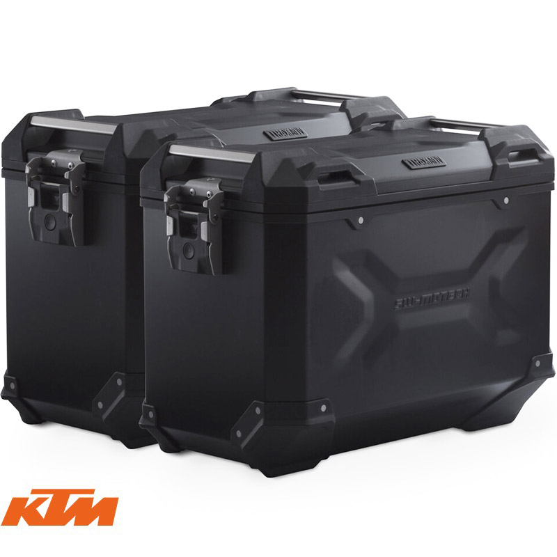 PACK MALETAS LATERALES + BOLSAS + SOPORTES SW-MOTECH KTM KFT.04.621.70100/B