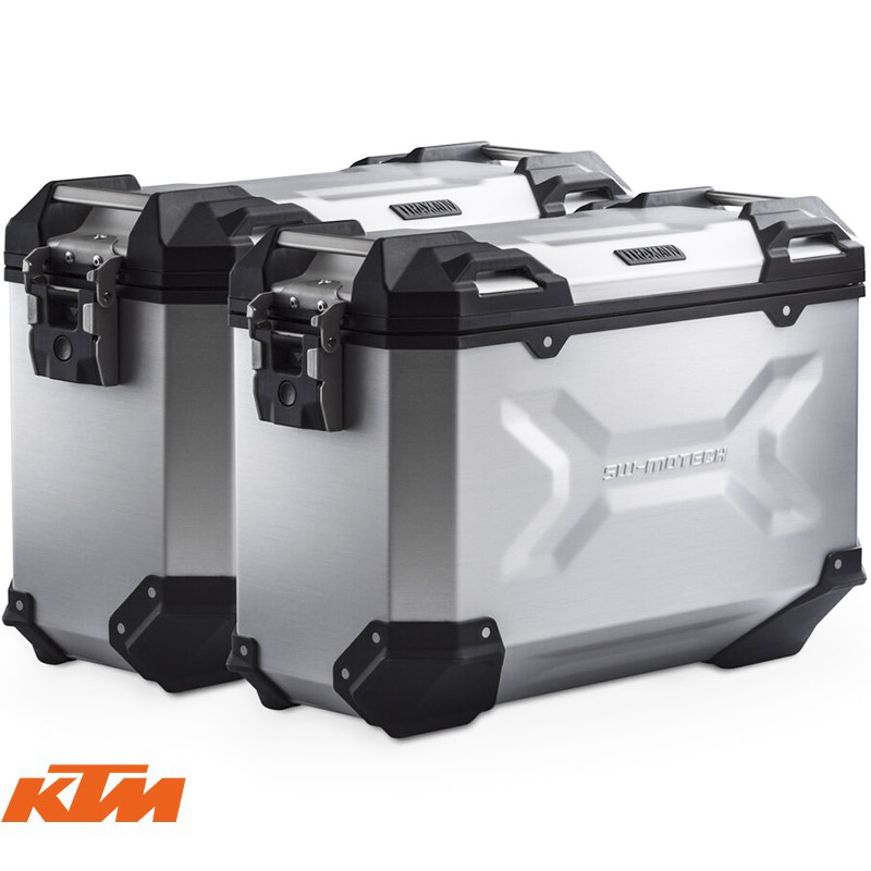 PACK MALETAS LATERALES + BOLSAS + SOPORTES SW-MOTECH KTM KFT.04.621.70000/S