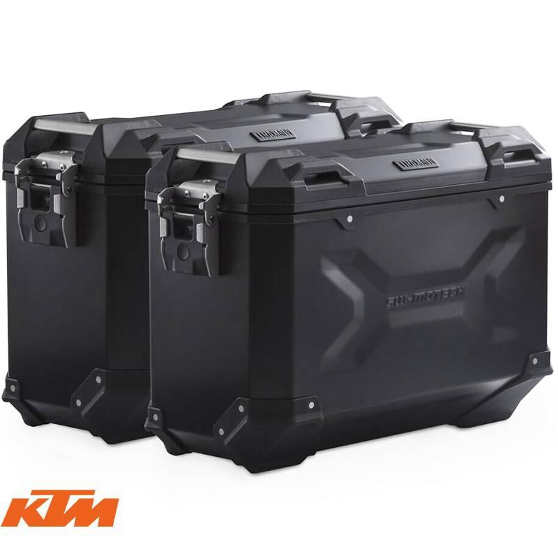PACK MALETAS LATERALES + BOLSAS + SOPORTES SW-MOTECH KTM KFT.04.621.70000/B
