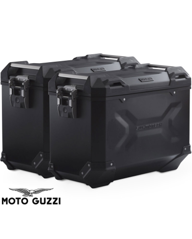 PACK MALETAS LATERALES + BOLSAS + SOPORTES SW-MOTECH MOTO GUZZI KFT.17.624.70100/B