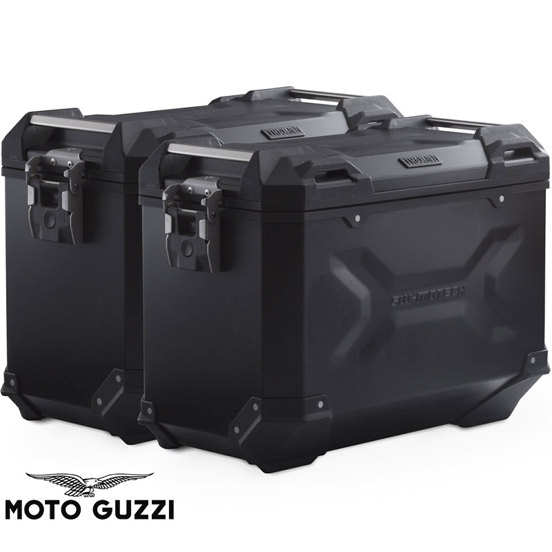 PACK MALETAS LATERALES + BOLSAS + SOPORTES SW-MOTECH MOTO GUZZI KFT.17.624.70100/B
