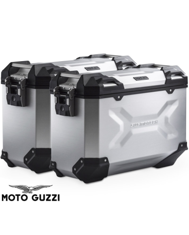 PACK MALETAS LATERALES + BOLSAS + SOPORTES SW-MOTECH MOTO GUZZI KFT.17.624.70000/S