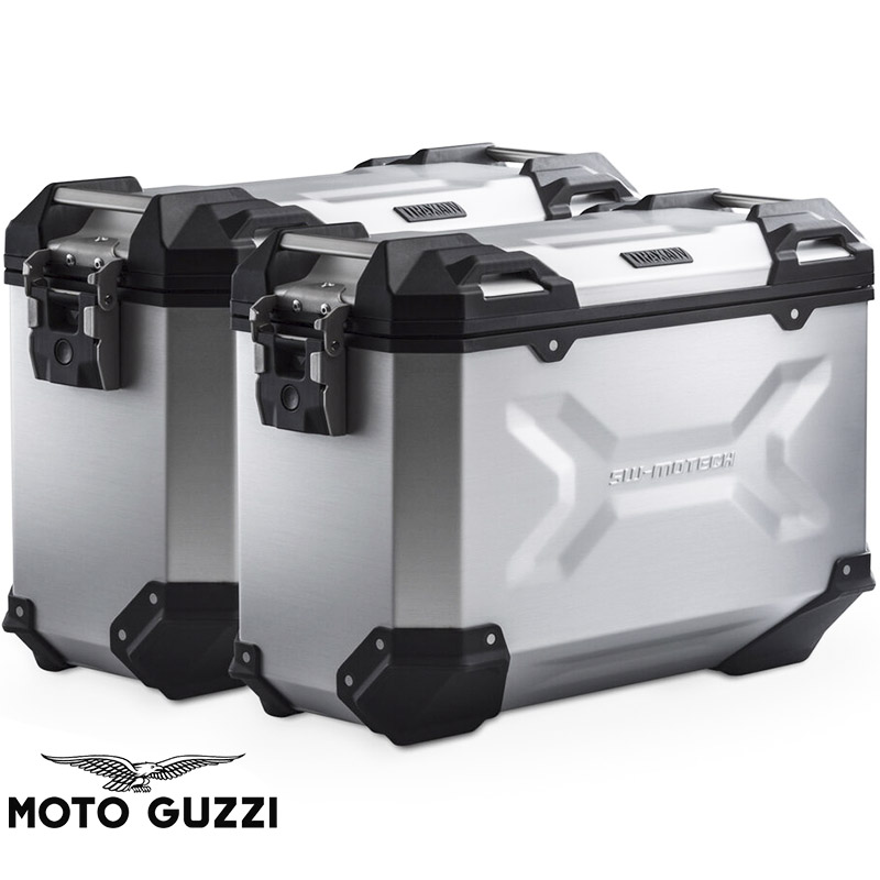 PACK MALETAS LATERALES + BOLSAS + SOPORTES SW-MOTECH MOTO GUZZI KFT.17.624.70000/S