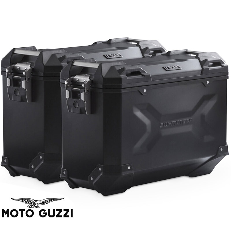 PACK MALETAS LATERALES + BOLSAS + SOPORTES SW-MOTECH MOTO GUZZI KFT.17.624.70000/B