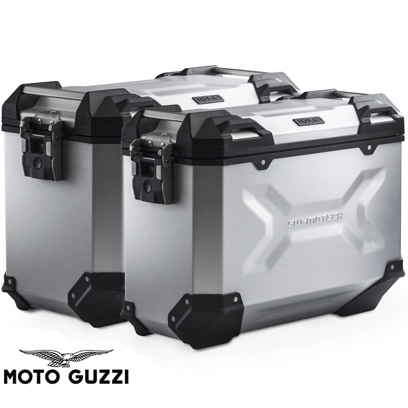 PACK MALETAS LATERALES + BOLSAS + SOPORTES SW-MOTECH MOTO GUZZI KFT.17.632.70000/S