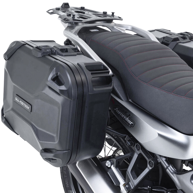 PACK MALETAS LATERALES + SOPORTES SW-MOTECH DUSC HONDA KFT.01.070.65101/B