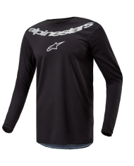 CAMISETA ALPINESTARS OFF-ROAD FLUID GRAPHITE BLACK/SILVER