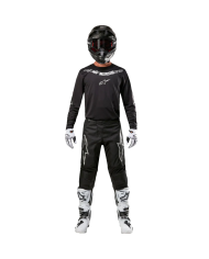 PANTALONES ALPINESTARS OFF-ROAD FLUID GRAPHITE BLACK/SILVER