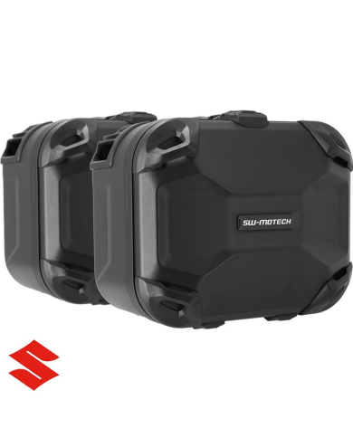 PACK MALETAS LATERALES + SOPORTES SW-MOTECH DUSC SUZUKI KFT.05.965.65001/B