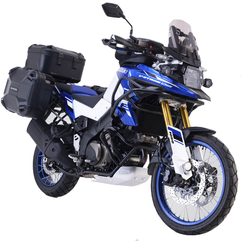 PACK MALETAS LATERALES + SOPORTES SW-MOTECH DUSC SUZUKI KFT.05.965.65001/B