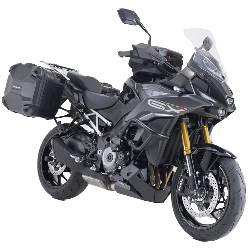 PACK MALETAS LATERALES + SOPORTES SW-MOTECH DUSC SUZUKI KFT.05.601.65001/B