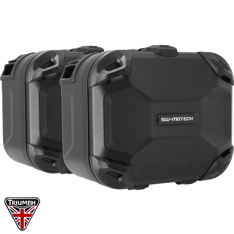 PACK MALETAS LATERALES + SOPORTES SW-MOTECH DUSC TRIUMPH KFT.11.608.65001/B