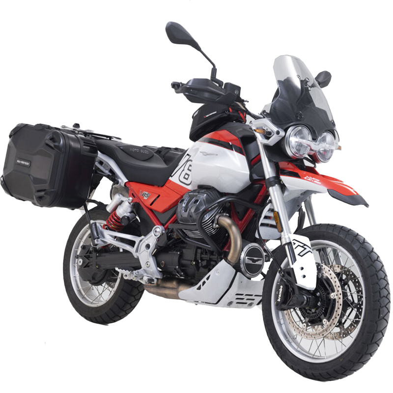 PACK MALETAS LATERALES + SOPORTES SW-MOTECH DUSC GUZZI KFT.17.632.65001/B