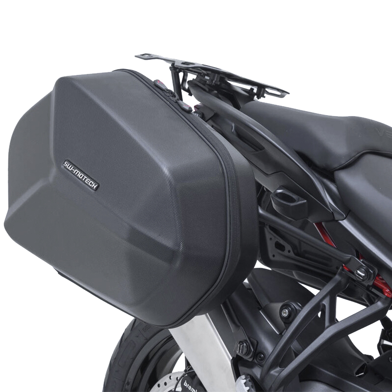 PACK MALETAS LATERALES + SOPORTES + BOLSAS SW-MOTECH AERO ABS DUCATI KFT.22.807.60100/B