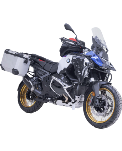 PACK MALETAS LATERALES + ESCAPE AKRAPOVIC + SOPORTES SW-MOTECH BMW KFT.07.976.72000/S