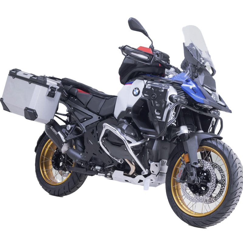 PACK MALETAS LATERALES + ESCAPE AKRAPOVIC + SOPORTES SW-MOTECH BMW KFT.07.976.72000/S
