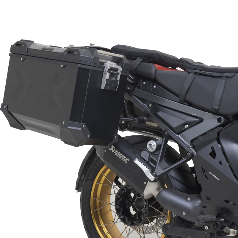 PACK MALETAS LATERALES + ESCAPE AKRAPOVIC + SOPORTES SW-MOTECH BMW KFT.07.976.72000/B