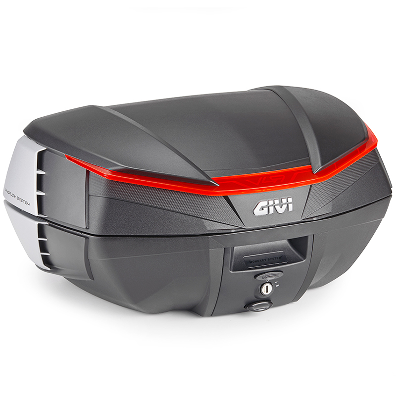 MALETA GIVI MAXIA V49N AIR CATADIOPTRICO ROJO