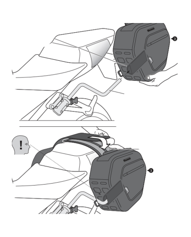 PACK SW-MOTECH DE ALFORJAS Y SEPARADORES PRO BLAZE H BMW BC.HTA.07.740.35600