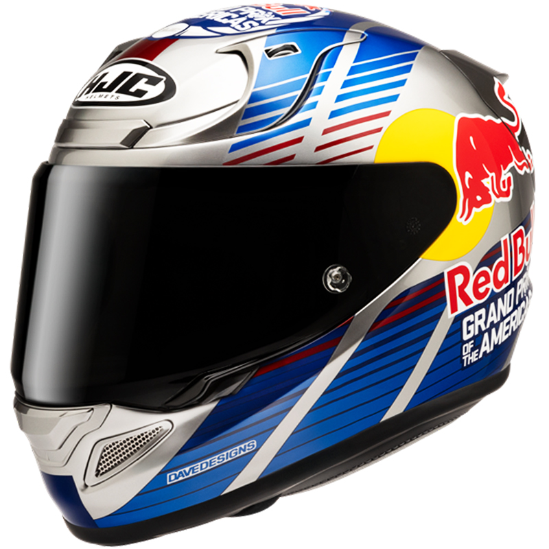 CASCO HJC RPHA 12 RED BULL AUSTIN GP 2