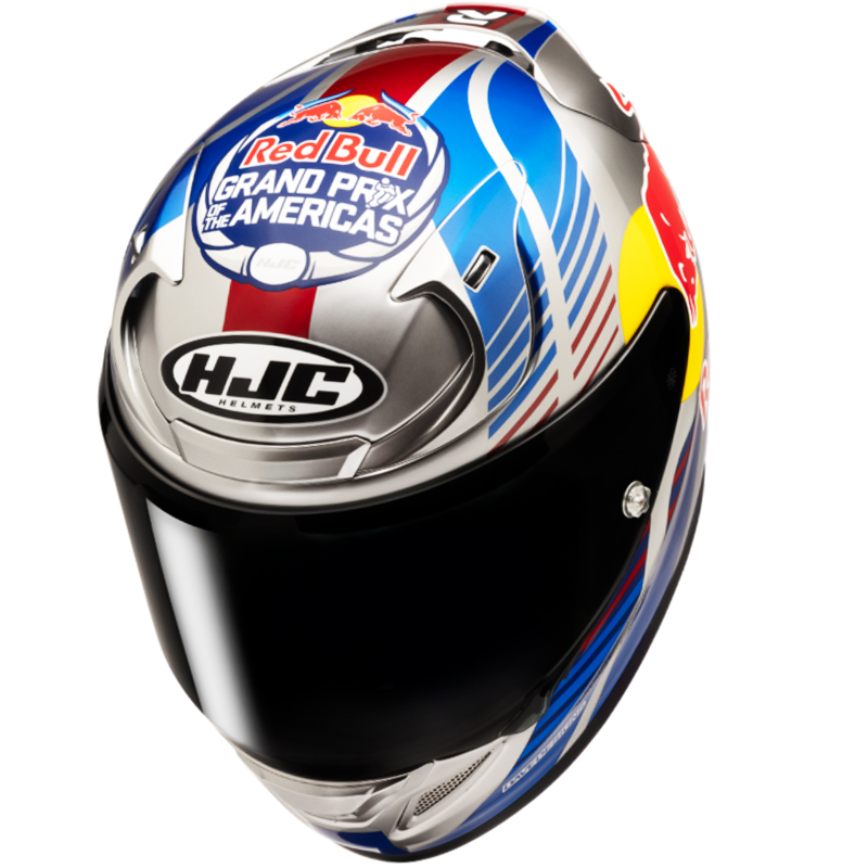 CASCO HJC RPHA 12 RED BULL AUSTIN GP 2
