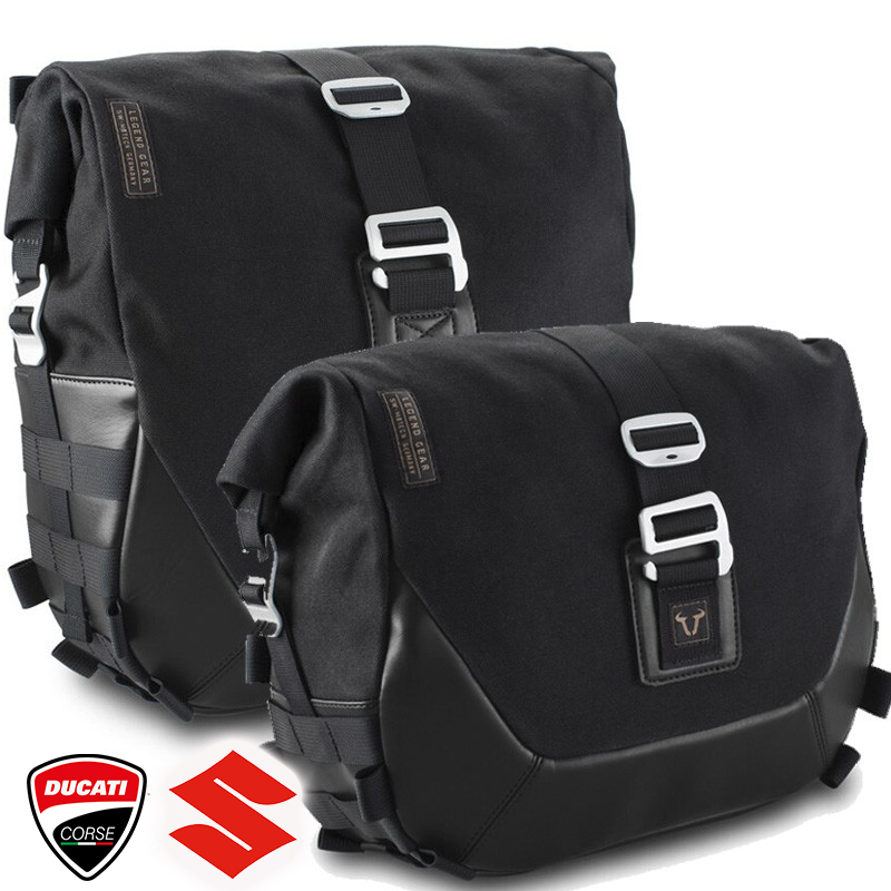 PACK SW-MOTECH DE ALFORJAS Y SOPORTES LEGEND GEAR LC2 BLACK EDITION DUCATI BC.HTA.00.403.20300