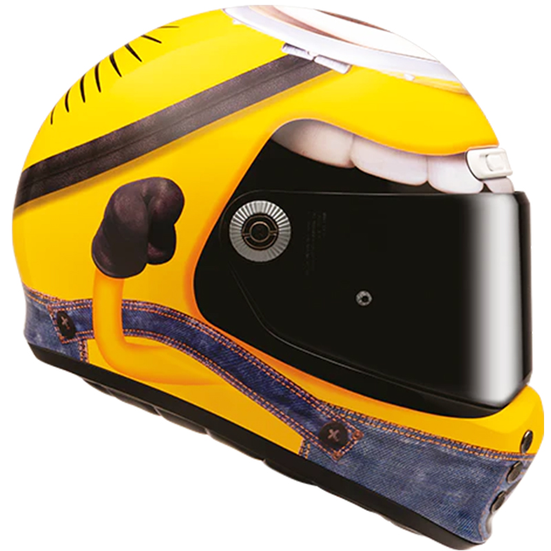 CASCO HJC V10 STUART MINIONS MC3