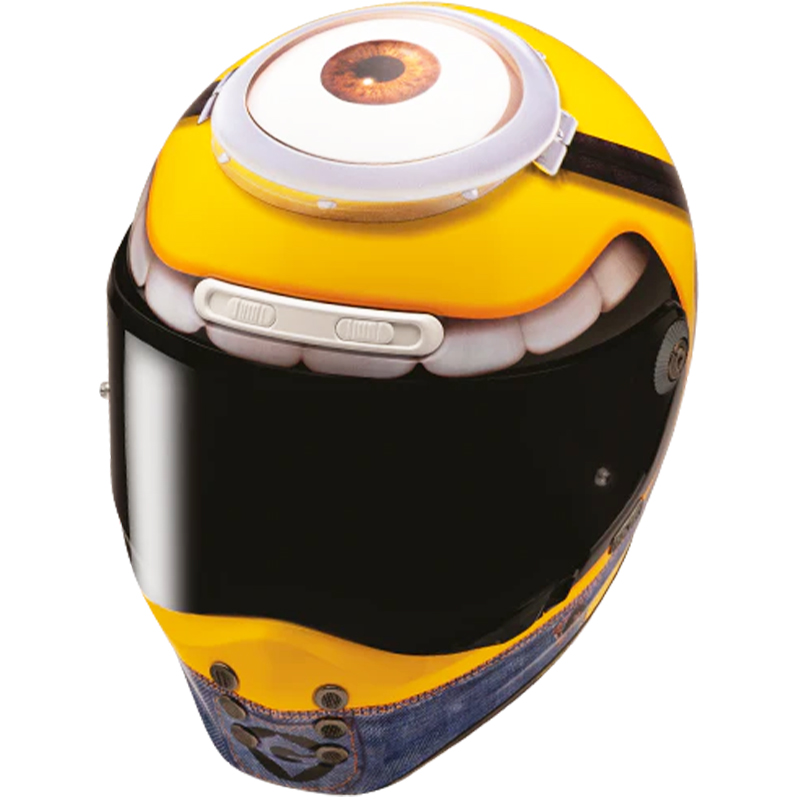 CASCO HJC V10 STUART MINIONS MC3