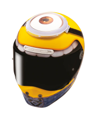 CASCO HJC V10 STUART MINIONS MC3