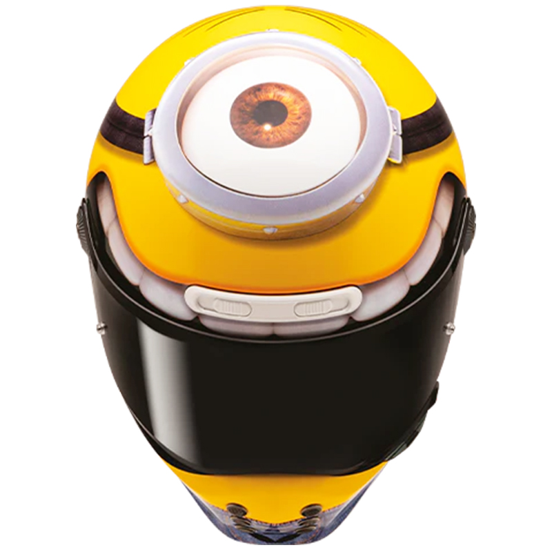 CASCO HJC V10 STUART MINIONS MC3