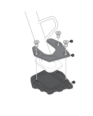 EXTENSIÓN CABALLETE LATERAL SW-MOTECH VOGE STS.02.643.10000