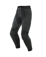 PANTALONES DAINESE PONY 3 PIEL BLACK-MATT TALLAS ESPECIALES