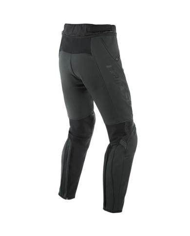 PANTALONES DAINESE PONY 3 PIEL BLACK-MATT TALLAS ESPECIALES
