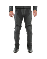 PANTALONES DAINESE PONY 3 PIEL BLACK-MATT TALLAS ESPECIALES