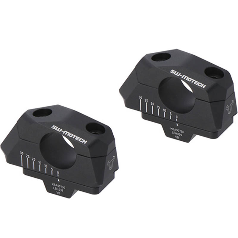 ACERCADOR PARA MANILLAR DE 28MM VARIABLE SW-MOTECH LEH.00.039.31000/B BLACK