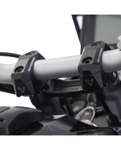 ACERCADOR PARA MANILLAR DE 28MM VARIABLE SW-MOTECH LEH.00.039.31000/B BLACK