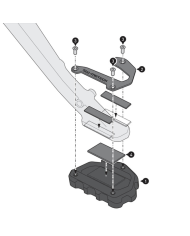 EXTENSIÓN CABALLETE LATERAL SW-MOTECH BMW STS.07.975.10000