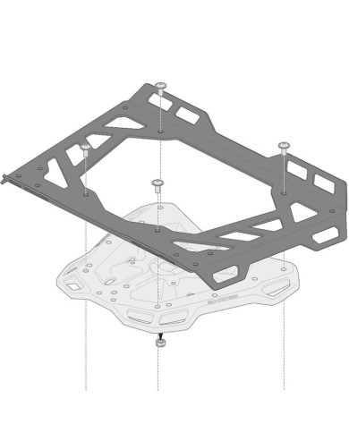 EXTENSION PARA PORTAEQUIPAJE SW-MOTECH ADVENTURE-RACK GPT.00.152.35500/B