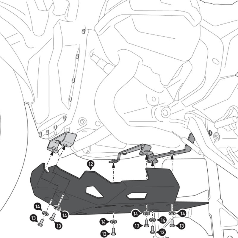 CUBRECARTER SW-MOTECH ENGINE GUARD BMW MSS.07.975.10001/B