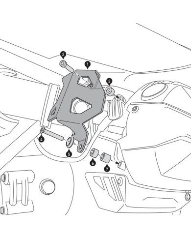 SET PROTECTOR INYECTOR SW-MOTECH BMW SCT.07.653.10100/B