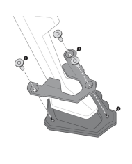 EXTENSIÓN CABALLETE LATERAL SW-MOTECH BMW STS.07.602.10000