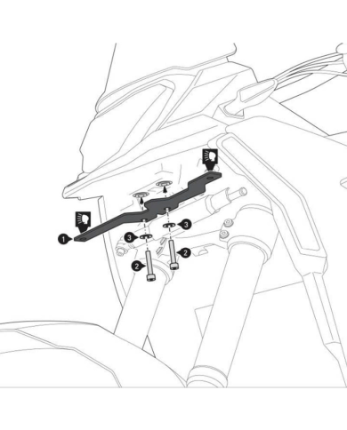 FAROS AUXILIARES SW-MOTECH ANTINIEBLA EVO BMW NSW.07.602.51000/B