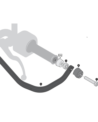 KIT DE PROTECTORES DE MANOS Y MANETAS SW-MOTECH BMW HDG.00.220.80502/B
