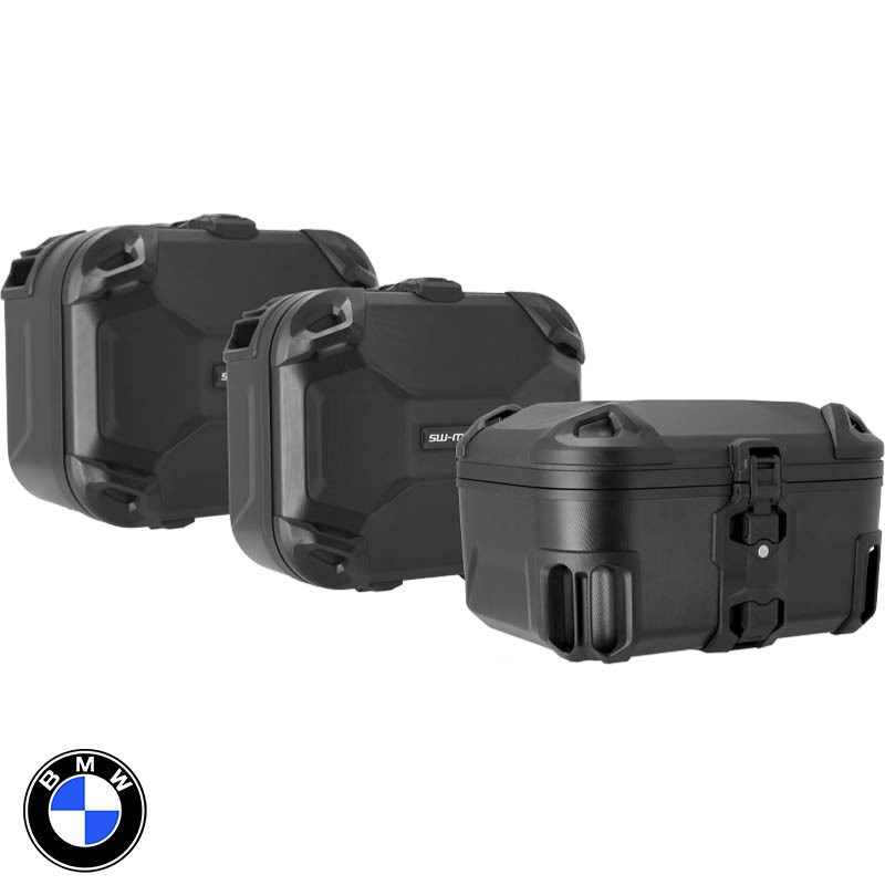 PACK MALETAS LATERALES + BAUL + SOPORTES SW-MOTECH DUSC BMW ADV.07.897.65200/B