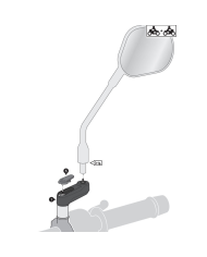 JUEGO DE EXTENSIONES DE ESPEJOS SW-MOTECH SVL.00.503.11501/B