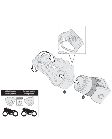 KIT REPOSAPIES SW-MOTECH EVO HONDA FRS.01.112.10600/B